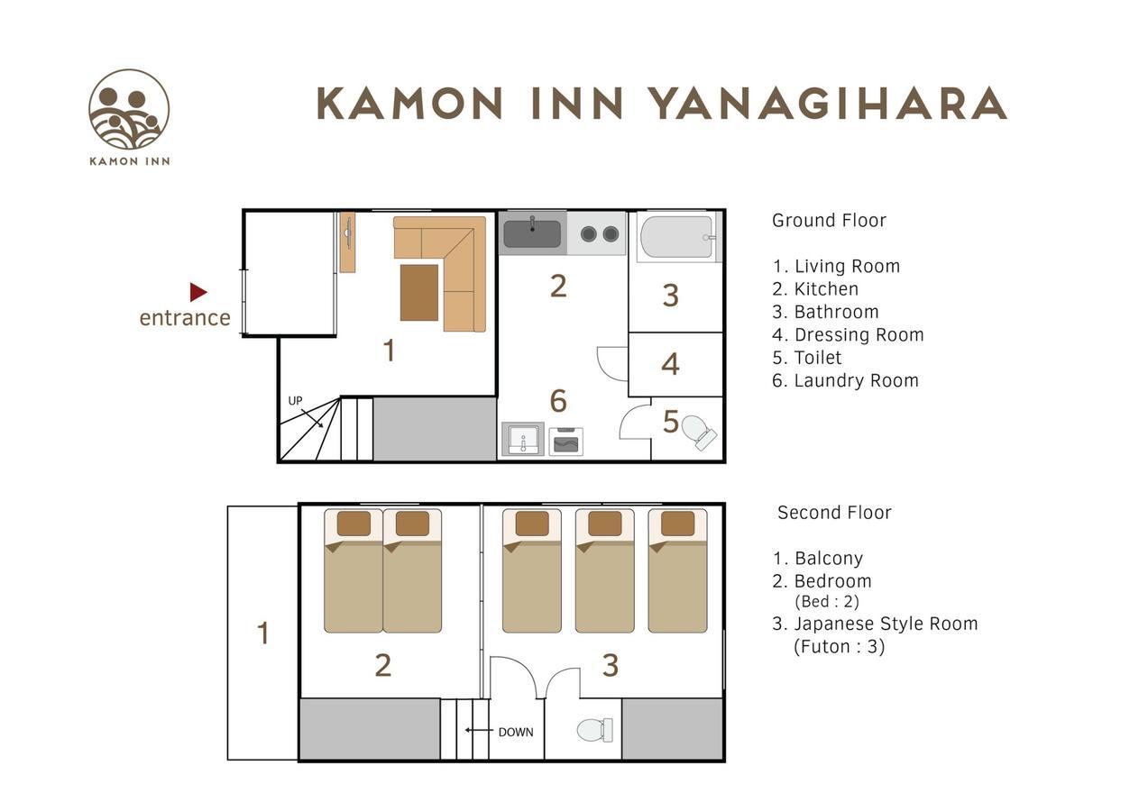 Kamon Inn Yanagihara Präfektur Tokio Exterior foto